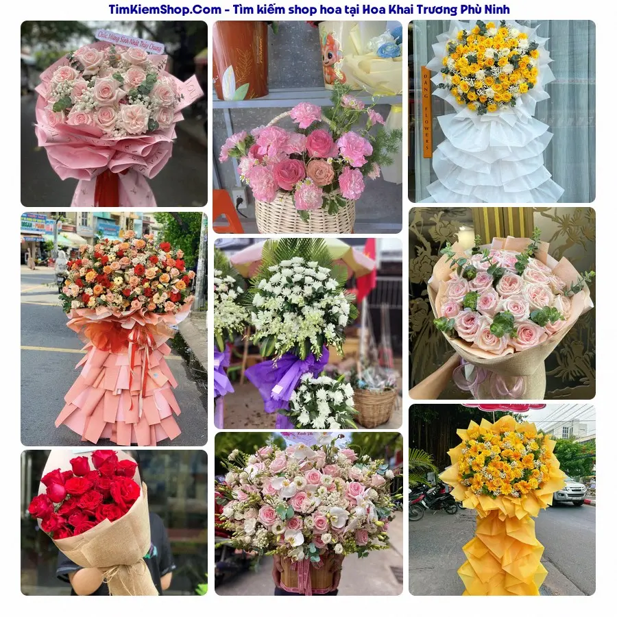 Hoa Tươi Thương Nguyễn - Hoa Tươi Xã Phù Ninh