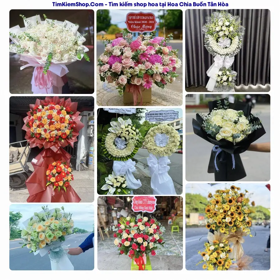 Hoa Tươi Thương Nguyễn - Hoa Tươi Xã Tân Hòa