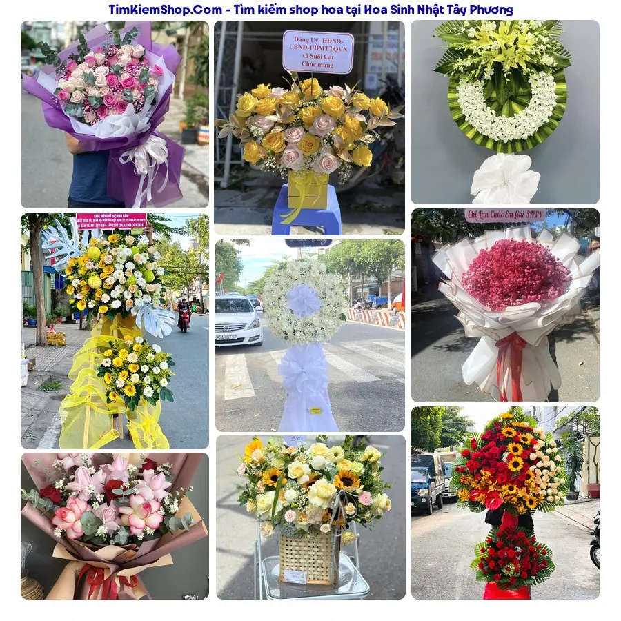 Hoa Tươi Thương Nguyễn - Hoa Tươi Xã Tây Phương