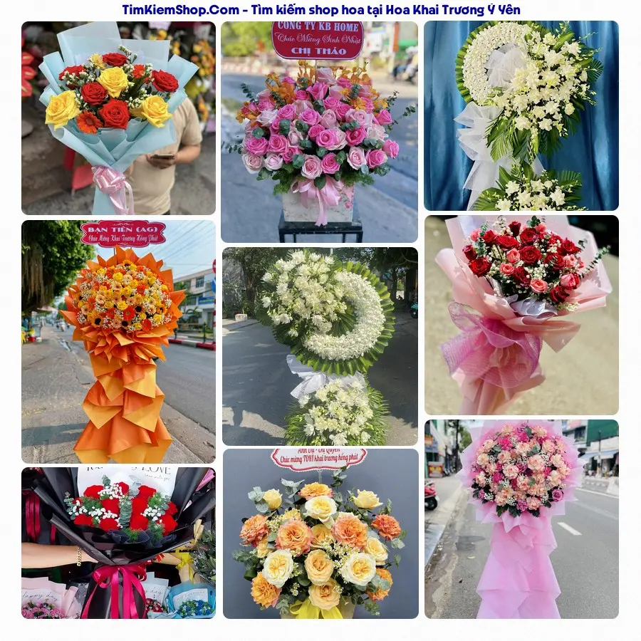 Hoa Tươi Thương Nguyễn - Hoa Tươi Xã Ý Yên