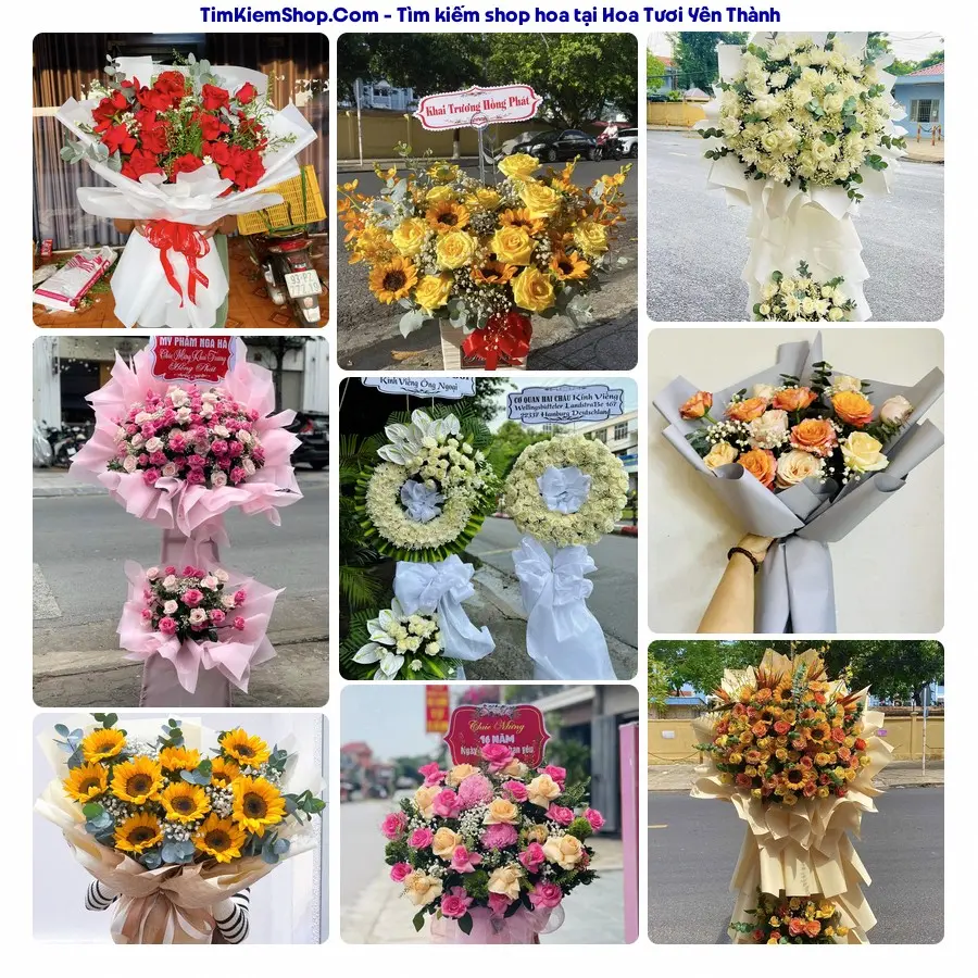 Hoa Tươi Thương Nguyễn - Hoa Tươi Xã Yên Thành