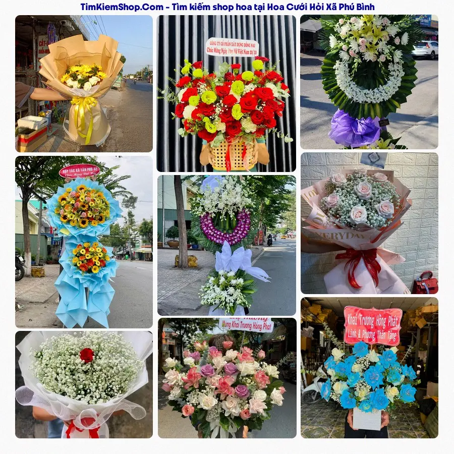 Hoa Tươi Thương Nguyễn - Shop Hoa Xã Phú Bình