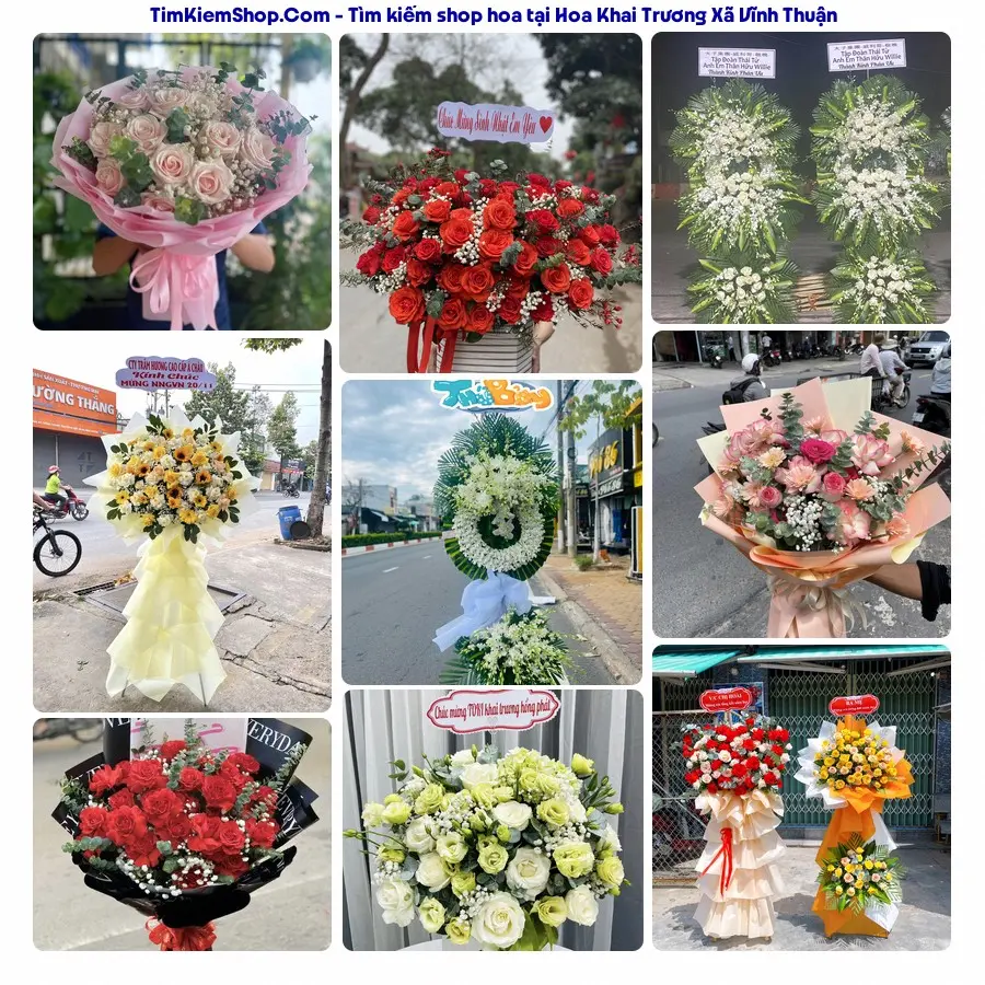 Hoa Tươi Thương Nguyễn - Shop Hoa Xã Vĩnh Thuận