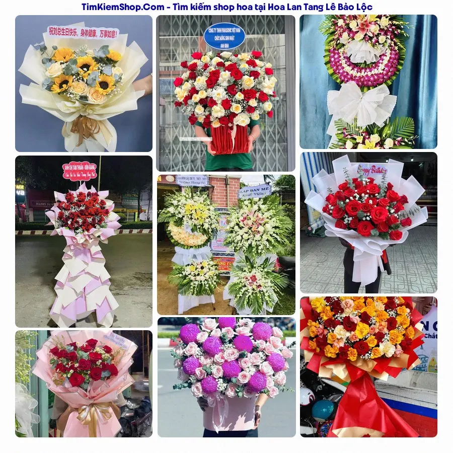 Hoa Tươi Thủy Nguyễn - Đặt Hoa Đám Tang Bảo Lộc