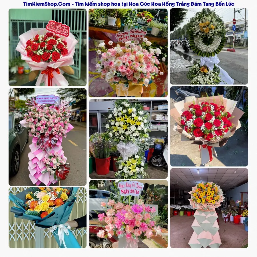 Hoa Tươi Thủy Nguyễn - Đặt Hoa Đám Tang Bến Lức