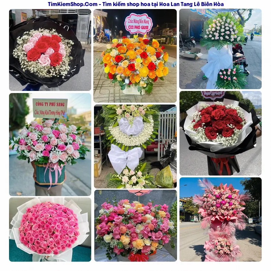 Hoa Tươi Thủy Nguyễn - Đặt Hoa Đám Tang Biên Hòa