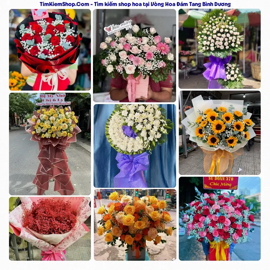 Hoa Tươi Thủy Nguyễn - Đặt Hoa Đám Tang Bình Dương