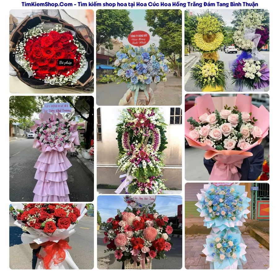Hoa Tươi Thủy Nguyễn - Đặt Hoa Đám Tang Bình Thuận