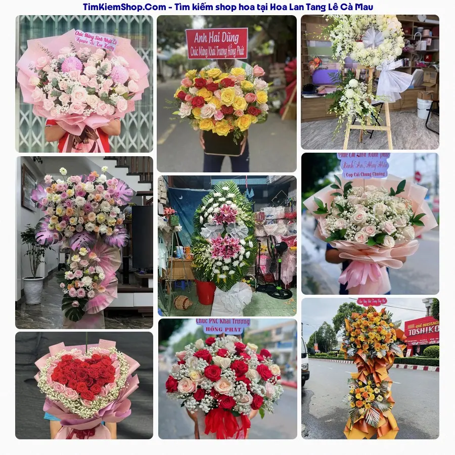 Hoa Tươi Thủy Nguyễn - Đặt Hoa Đám Tang Cà Mau