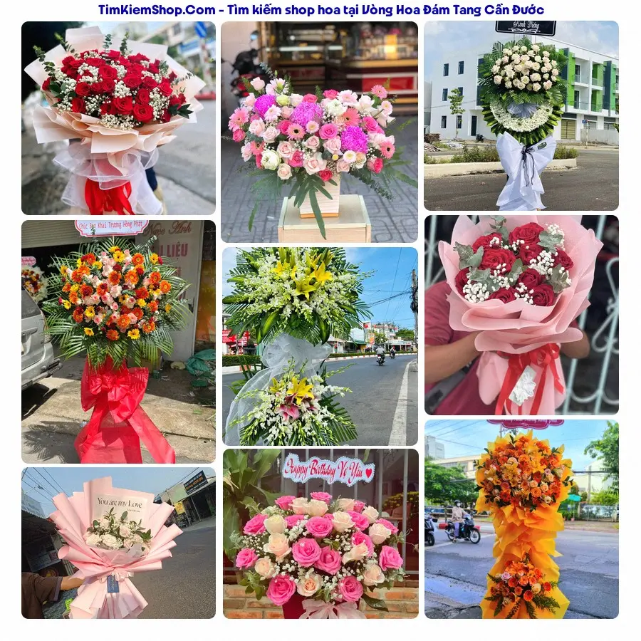 Hoa Tươi Thủy Nguyễn - Đặt Hoa Đám Tang Cần Đước