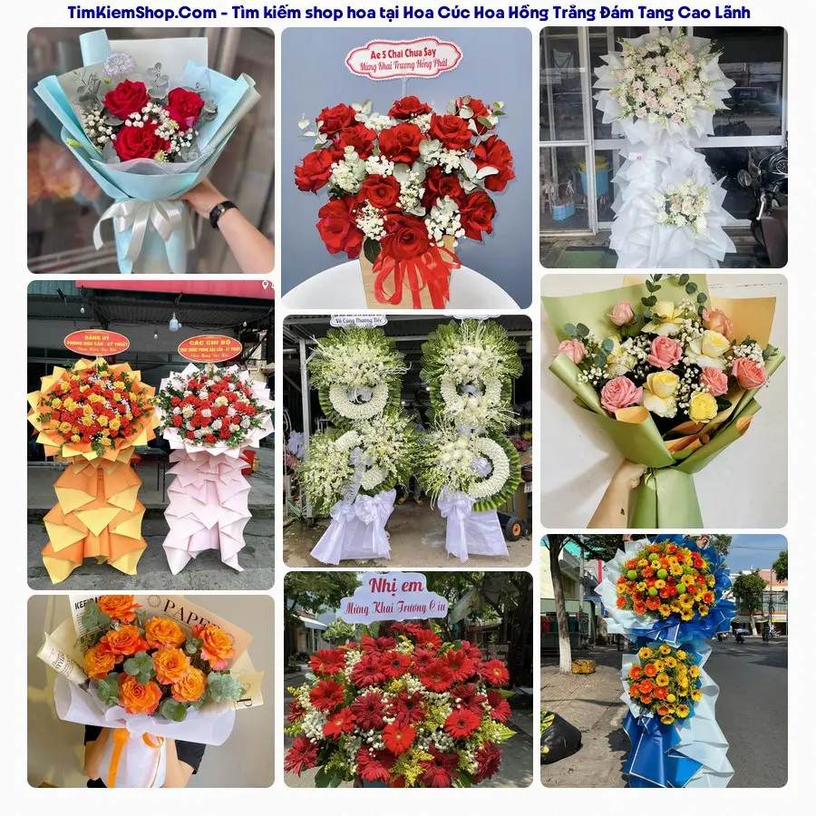 Hoa Tươi Thủy Nguyễn - Đặt Hoa Đám Tang Cao Lãnh