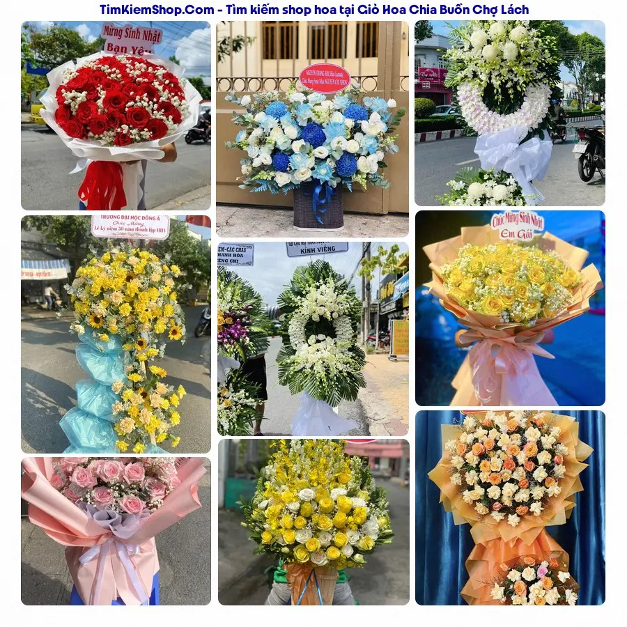 Hoa Tươi Thủy Nguyễn - Đặt Hoa Đám Tang Chợ Lách