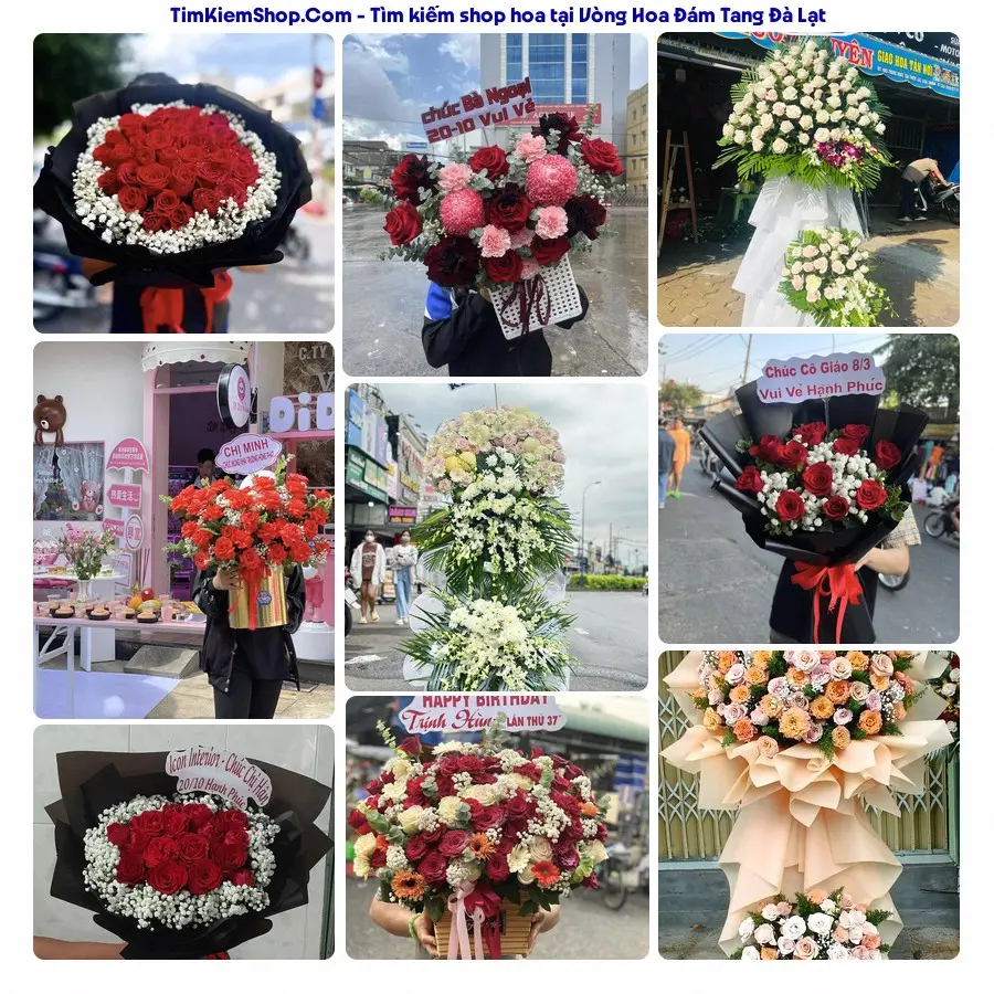 Hoa Tươi Thủy Nguyễn - Đặt Hoa Đám Tang Đà Lạt
