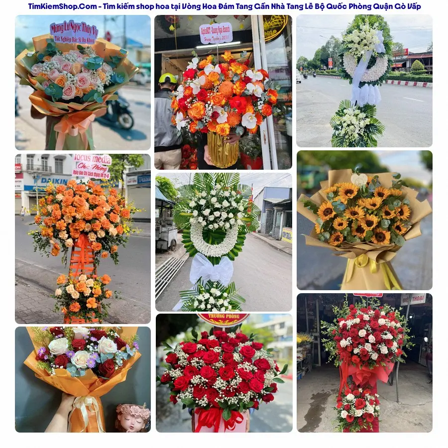 Hoa Tươi Thủy Nguyễn - Đặt Hoa Đám Tang Gần Nhà Tang Lễ Bộ Quốc Phòng Quận Gò Vấp