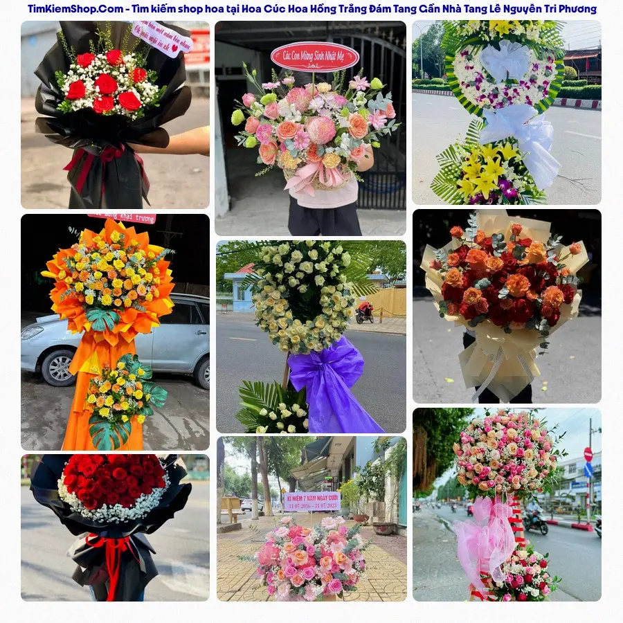 Hoa Tươi Thủy Nguyễn - Đặt Hoa Đám Tang Gần Nhà Tang Lễ Nguyễn Tri Phương