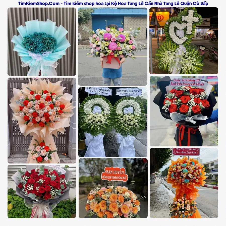 Hoa Tươi Thủy Nguyễn - Đặt Hoa Đám Tang Gần Nhà Tang Lễ Quận Gò Vấp