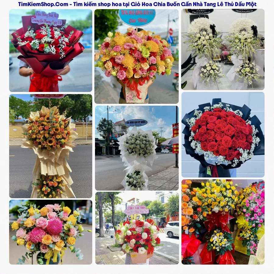 Hoa Tươi Thủy Nguyễn - Đặt Hoa Đám Tang Gần Nhà Tang Lễ Thủ Dầu Một
