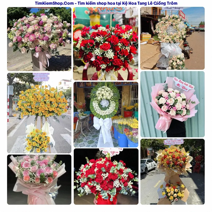 Hoa Tươi Thủy Nguyễn - Đặt Hoa Đám Tang Giồng Trôm