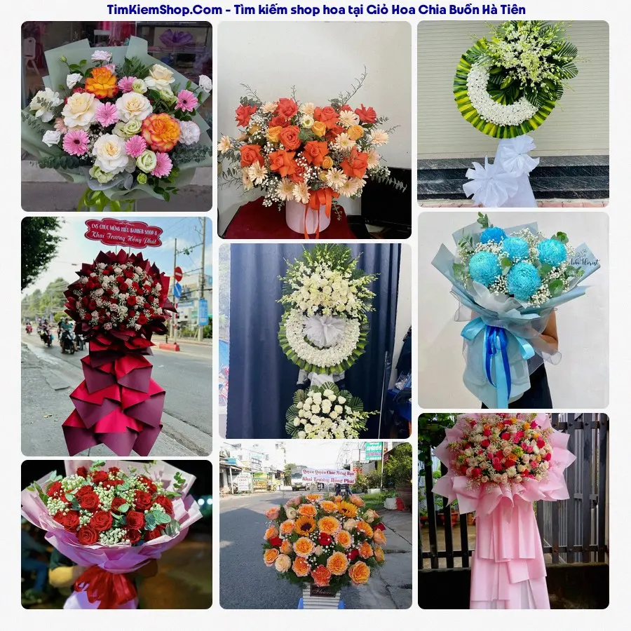 Hoa Tươi Thủy Nguyễn - Đặt Hoa Đám Tang Hà Tiên