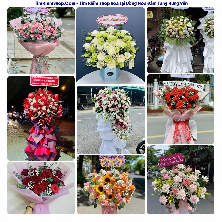 Hoa Tươi Thủy Nguyễn - Đặt Hoa Đám Tang Hưng Yên