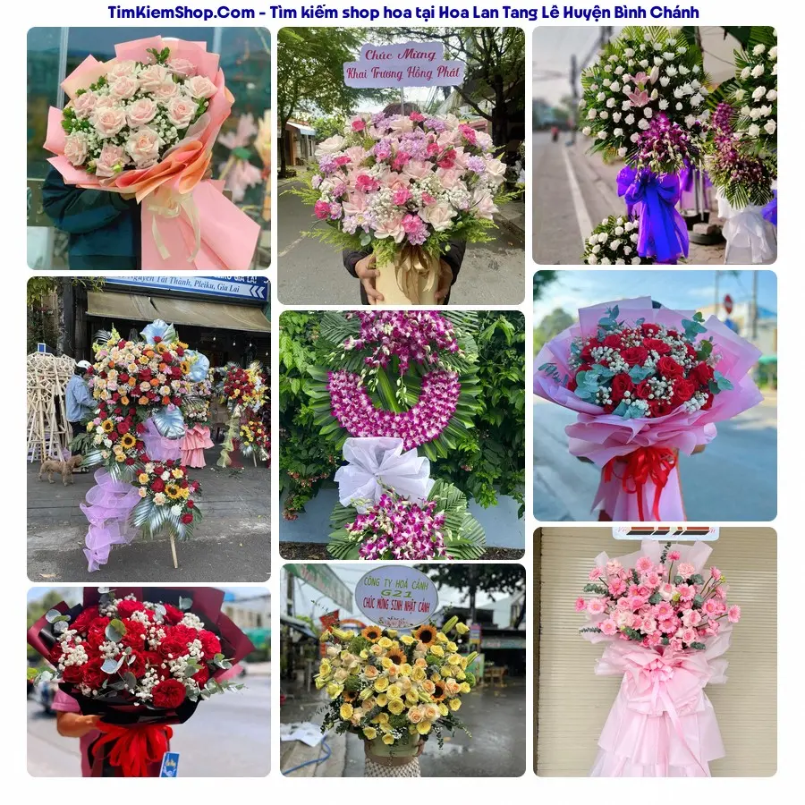 Hoa Tươi Thủy Nguyễn - Đặt Hoa Đám Tang Huyện Bình Chánh
