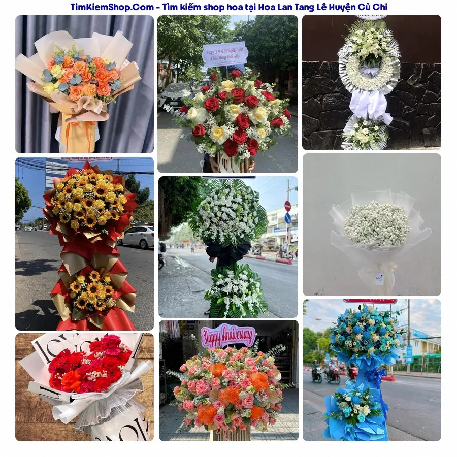 Hoa Tươi Thủy Nguyễn - Đặt Hoa Đám Tang Huyện Củ Chi