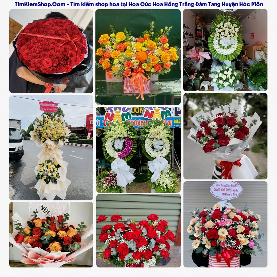 Hoa Tươi Thủy Nguyễn - Đặt Hoa Đám Tang Huyện Hóc Môn