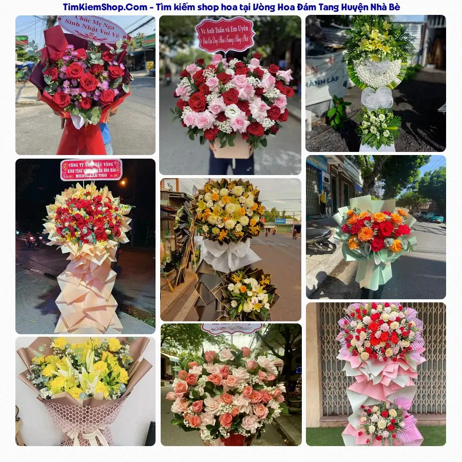 Hoa Tươi Thủy Nguyễn - Đặt Hoa Đám Tang Huyện Nhà Bè