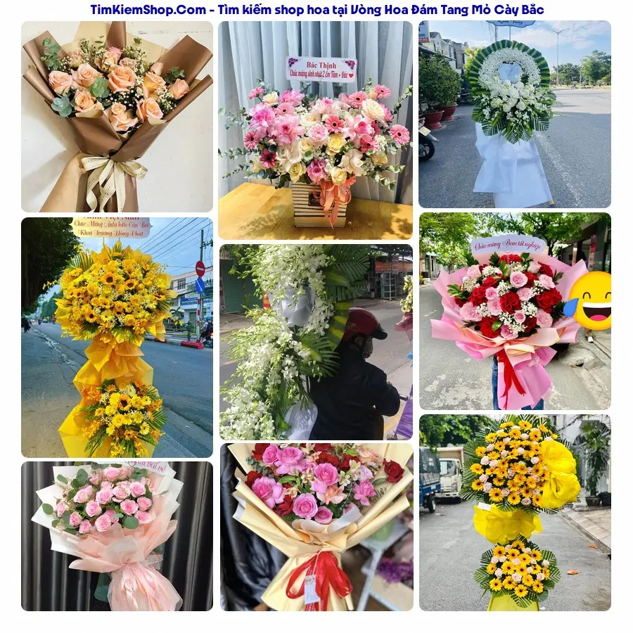 Hoa Tươi Thủy Nguyễn - Đặt Hoa Đám Tang Mỏ Cày Bắc