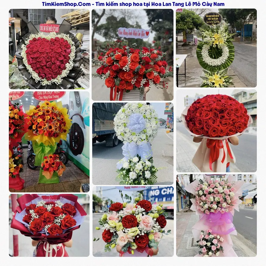 Hoa Tươi Thủy Nguyễn - Đặt Hoa Đám Tang Mỏ Cày Nam