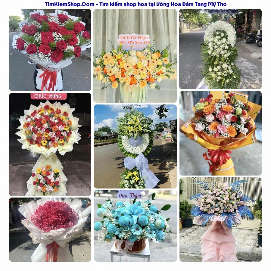 Hoa Tươi Thủy Nguyễn - Đặt Hoa Đám Tang Mỹ Tho