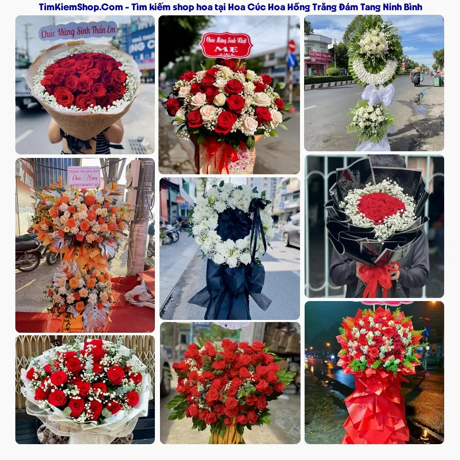 Hoa Tươi Thủy Nguyễn - Đặt Hoa Đám Tang Ninh Bình