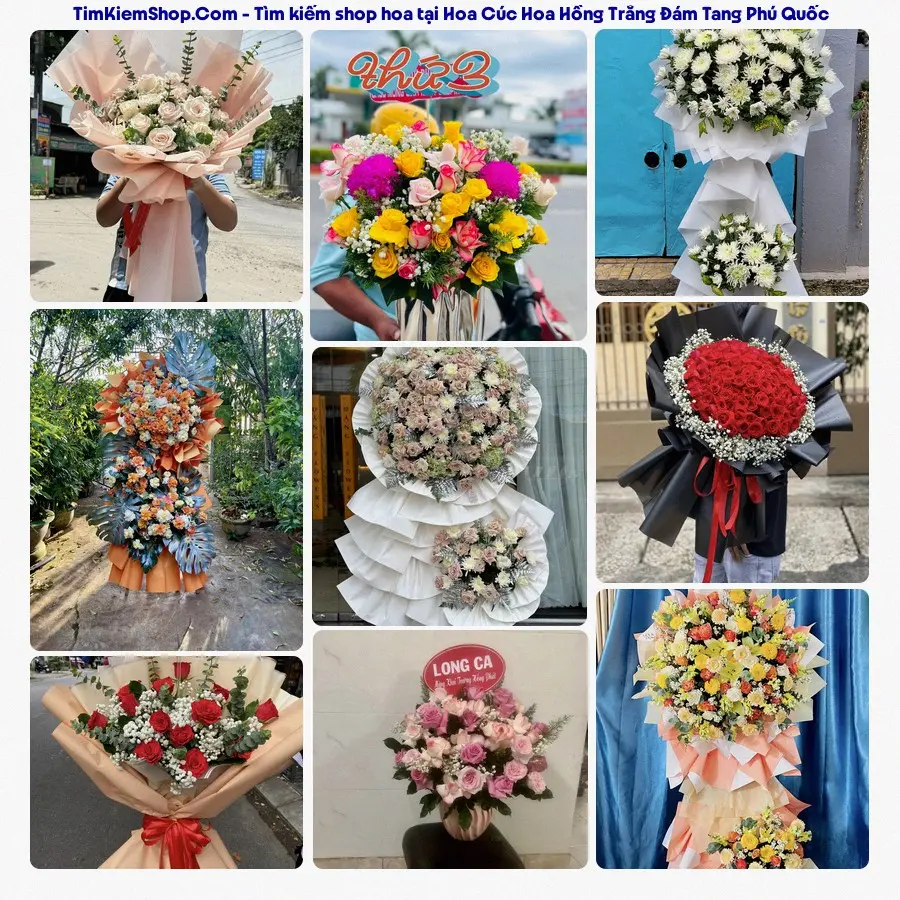 Hoa Tươi Thủy Nguyễn - Đặt Hoa Đám Tang Phú Quốc