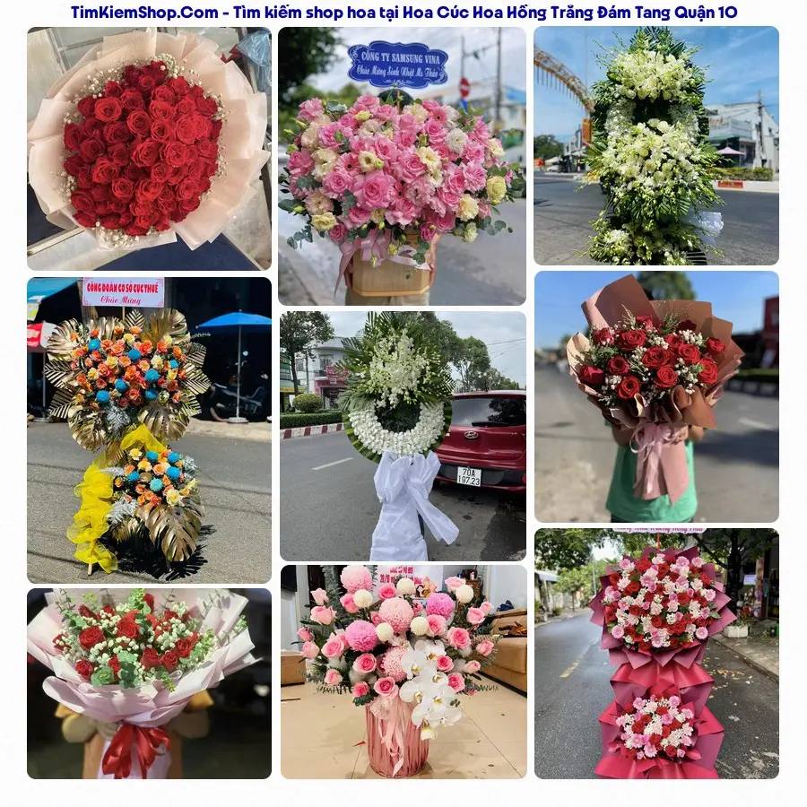 Hoa Tươi Thủy Nguyễn - Đặt Hoa Đám Tang Quận 10