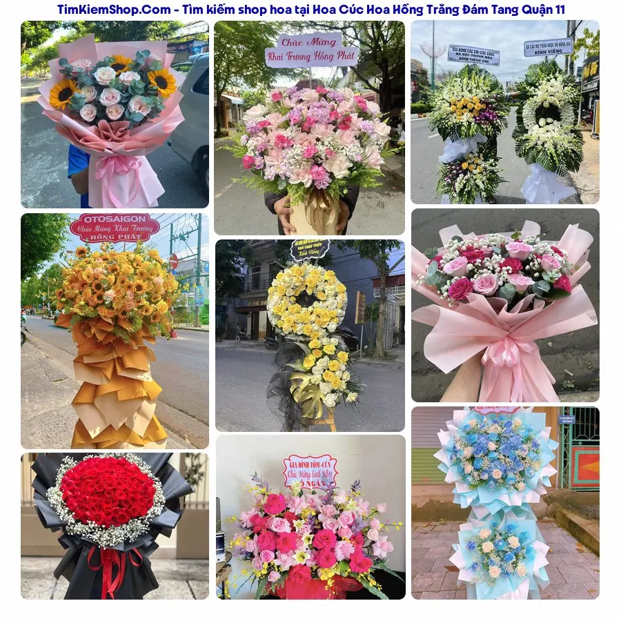 Hoa Tươi Thủy Nguyễn - Đặt Hoa Đám Tang Quận 11