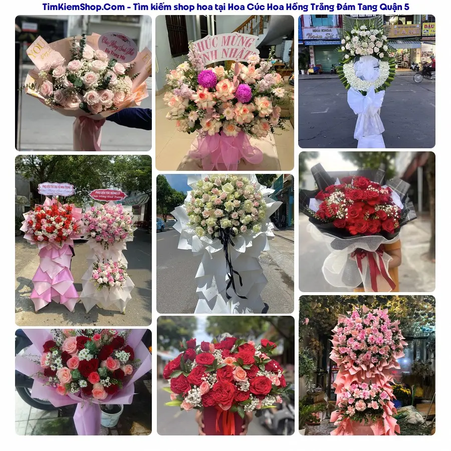 Hoa Tươi Thủy Nguyễn - Đặt Hoa Đám Tang Quận 5