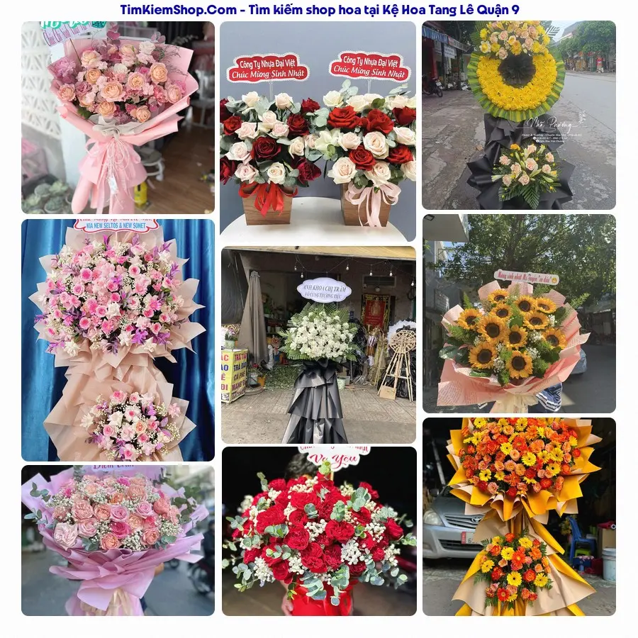 Hoa Tươi Thủy Nguyễn - Đặt Hoa Đám Tang Quận 9