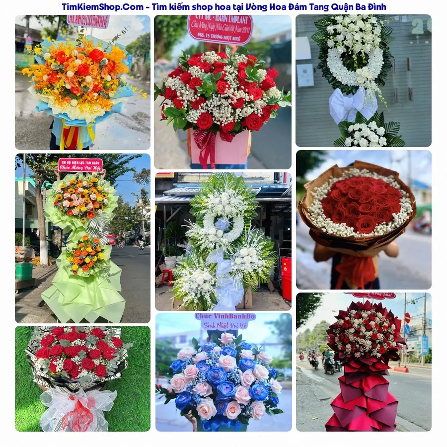 Hoa Tươi Thủy Nguyễn - Đặt Hoa Đám Tang Quận Ba Đình