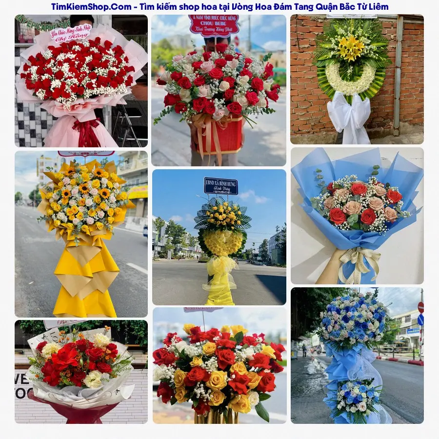 Hoa Tươi Thủy Nguyễn - Đặt Hoa Đám Tang Quận Bắc Từ Liêm