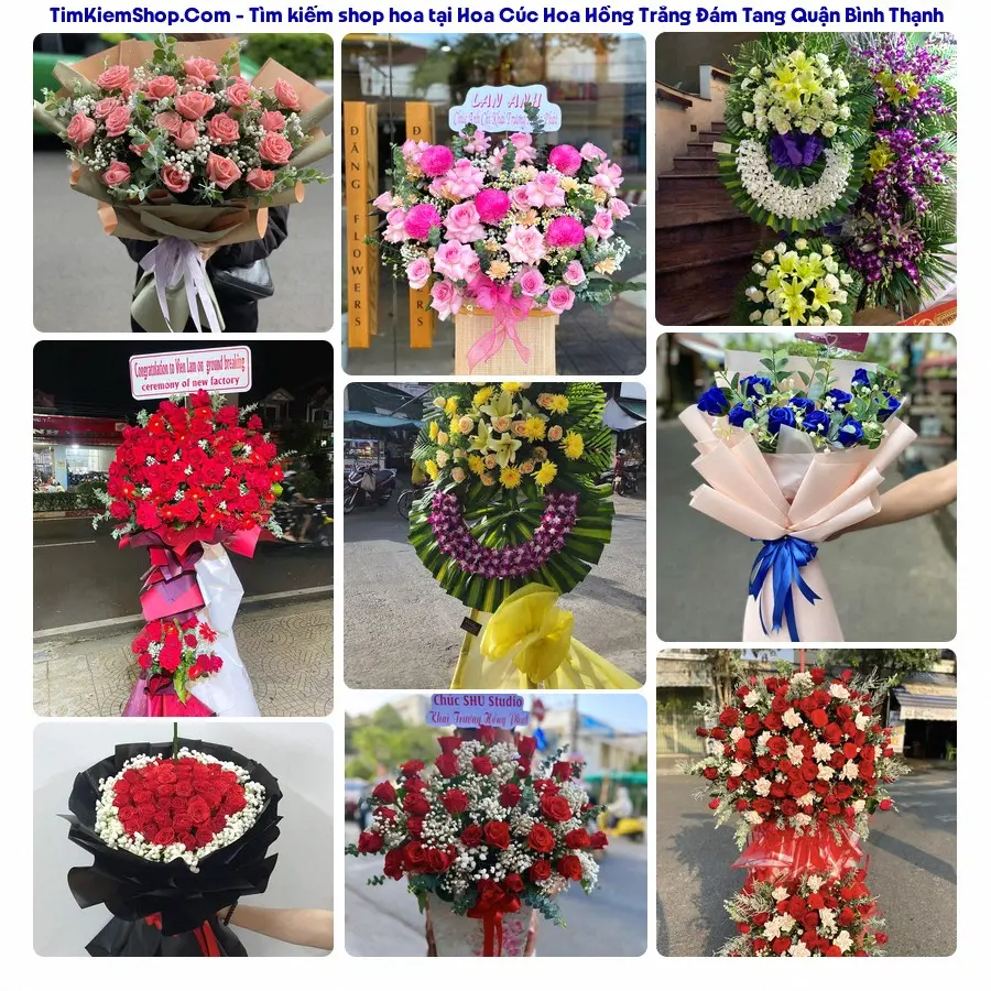 Hoa Tươi Thủy Nguyễn - Đặt Hoa Đám Tang Quận Bình Thạnh