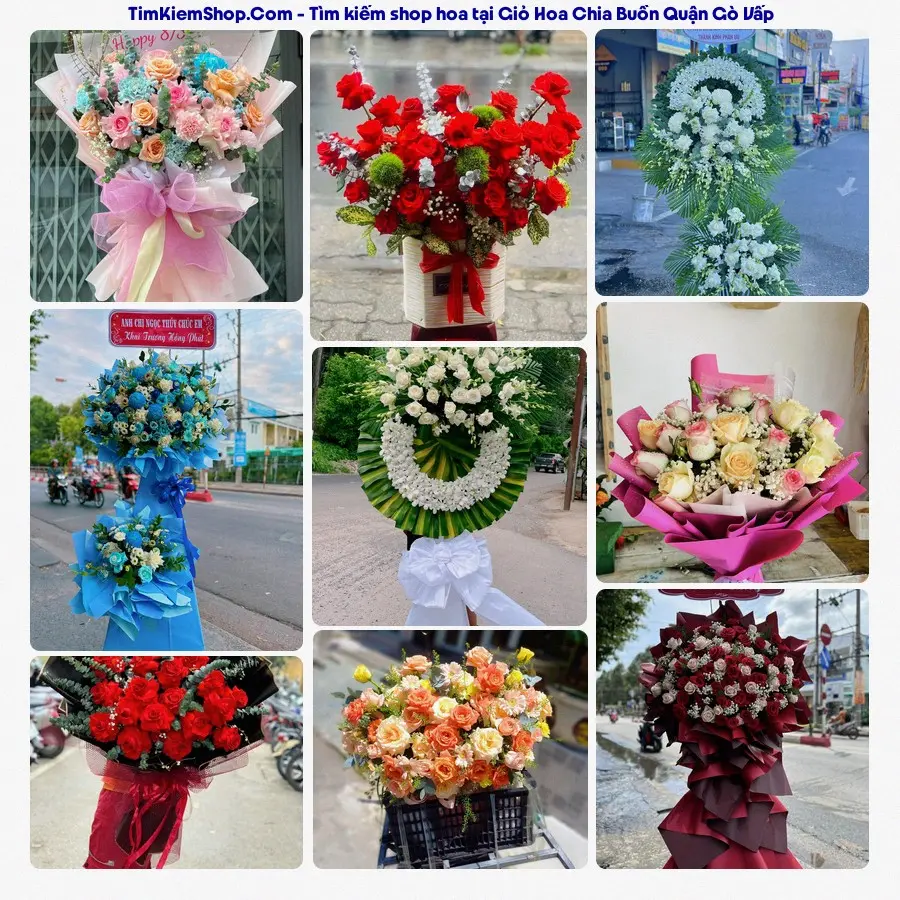 Hoa Tươi Thủy Nguyễn - Đặt Hoa Đám Tang Quận Gò Vấp