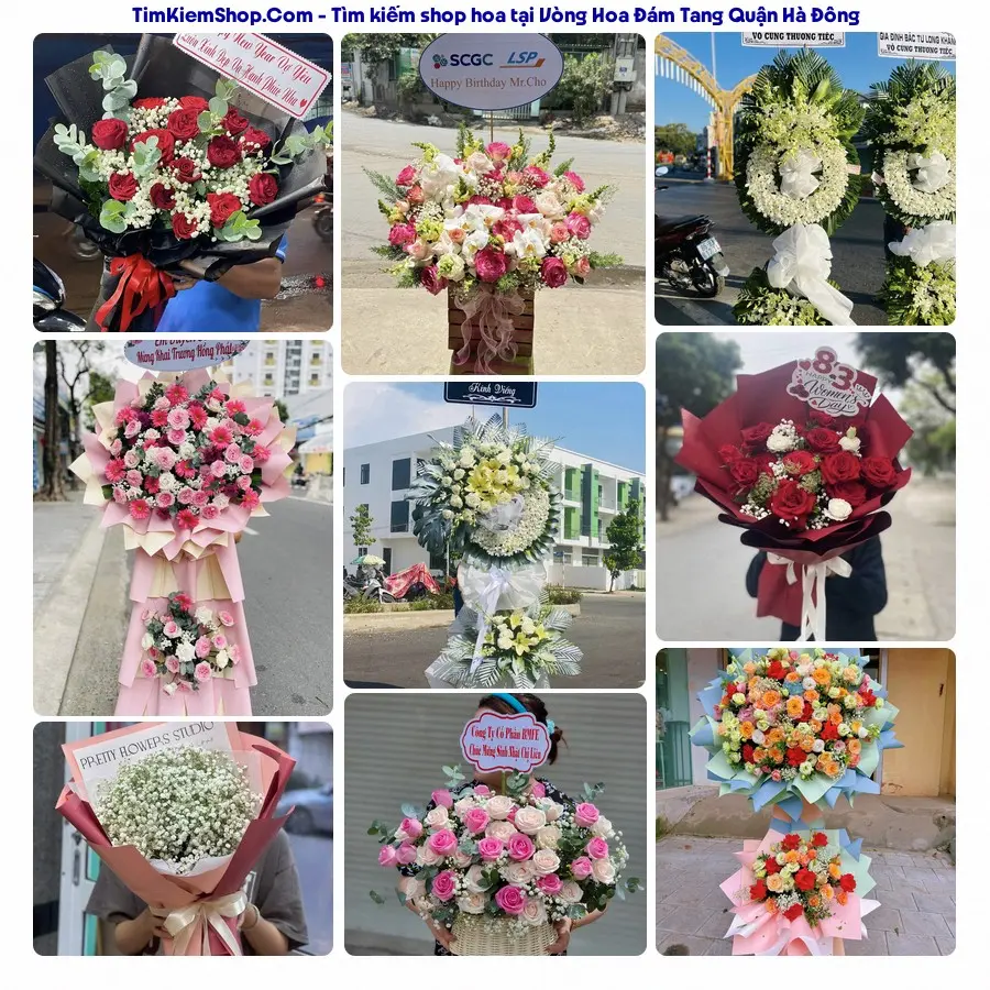 Hoa Tươi Thủy Nguyễn - Đặt Hoa Đám Tang Quận Hà Đông
