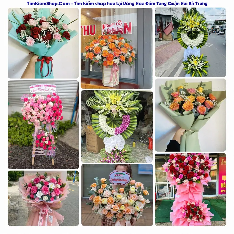 Hoa Tươi Thủy Nguyễn - Đặt Hoa Đám Tang Quận Hai Bà Trưng