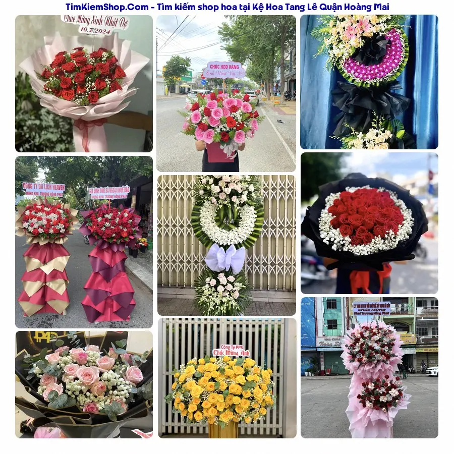 Hoa Tươi Thủy Nguyễn - Đặt Hoa Đám Tang Quận Hoàng Mai