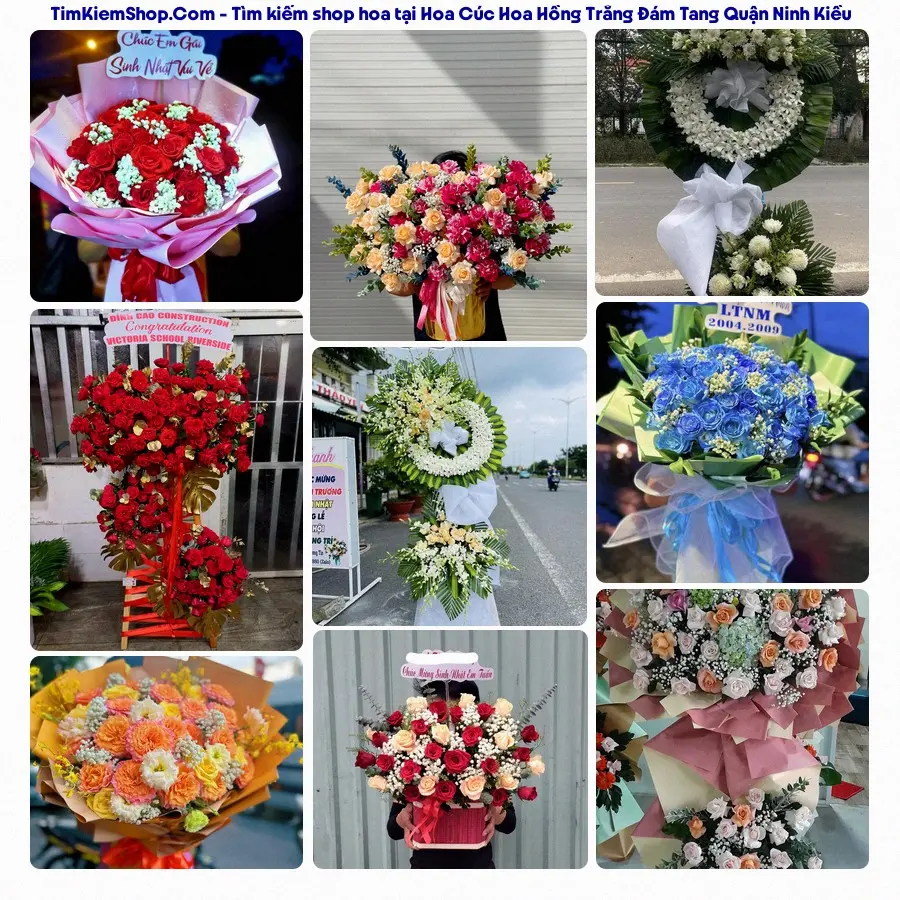 Hoa Tươi Thủy Nguyễn - Đặt Hoa Đám Tang Quận Ninh Kiều