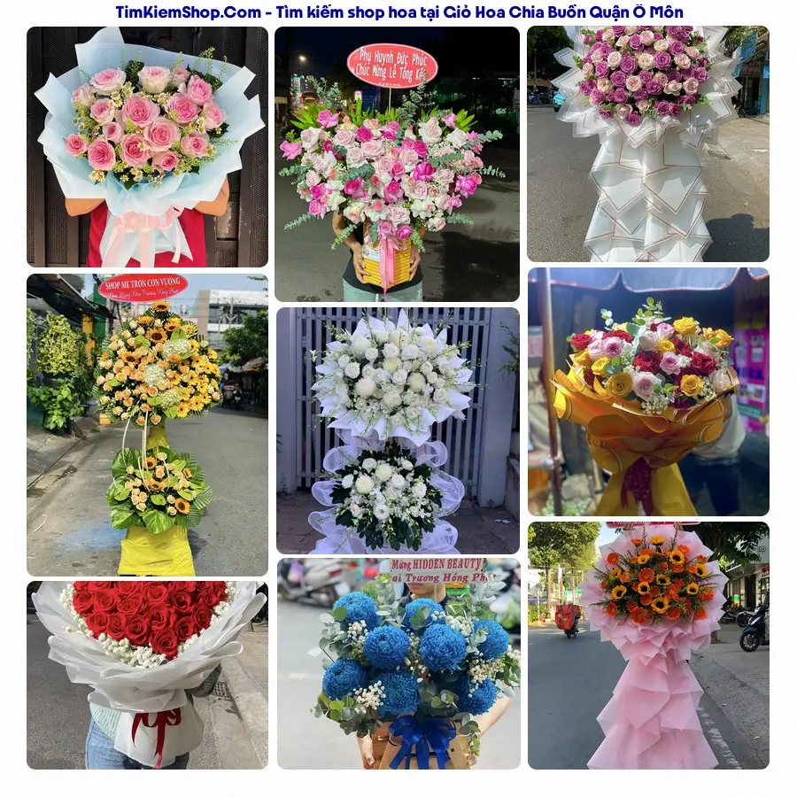 Hoa Tươi Thủy Nguyễn - Đặt Hoa Đám Tang Quận Ô Môn