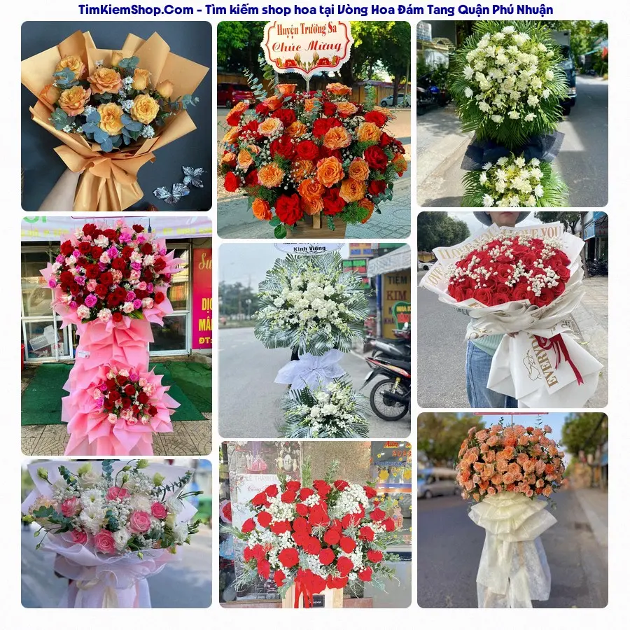Hoa Tươi Thủy Nguyễn - Đặt Hoa Đám Tang Quận Phú Nhuận
