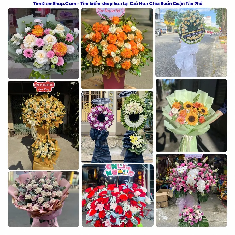 Hoa Tươi Thủy Nguyễn - Đặt Hoa Đám Tang Quận Tân Phú