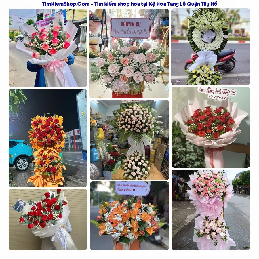 Hoa Tươi Thủy Nguyễn - Đặt Hoa Đám Tang Quận Tây Hồ