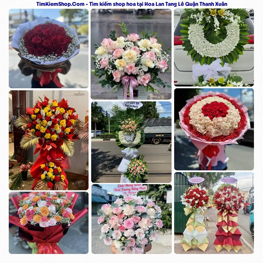 Hoa Tươi Thủy Nguyễn - Đặt Hoa Đám Tang Quận Thanh Xuân
